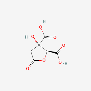 molecular formula C6H6O7 B1242495 Hydroxycitric acid lactone CAS No. 27750-13-6