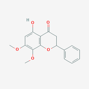 5-Hydroxy-7,8-dimethoxyflavanone