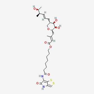 molecular formula C30H44N2O8S2 B1242500 thiomarinol C 