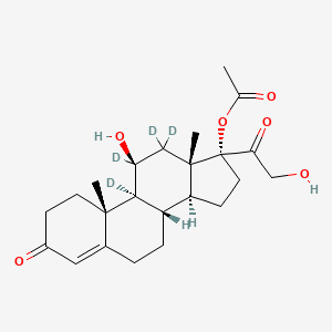 Hydrocortisone 17-acetate-d4