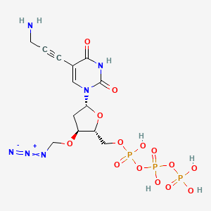 5-Propargylamino-3'-azidomethyl-dUTP