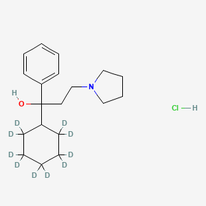 molecular formula C19H30ClNO B12425024 Procyclidine-d11 (hydrochloride) 