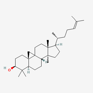 (3R,6S,8R,11S,12S,15R,16R)-7,7,12,16-tetramethyl-15-[(2R)-6-methylhept-5-en-2-yl]pentacyclo[9.7.0.01,3.03,8.012,16]octadecan-6-ol