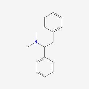 molecular formula C16H19N B12425067 N,N-dimethyl-1,2-diphenylethanamine CAS No. 6319-84-2