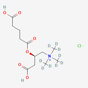 L-Glutaryl Carnitine-d9 Chloride