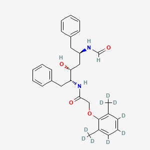 N2-Des(L-valinyl) N2-formal Lopinavir-d9