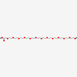 molecular formula C26H52O15 B12425095 HO-Peg12-CH2cooh 