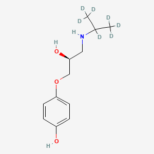 molecular formula C12H19NO3 B12425108 Prenalterol-d7 