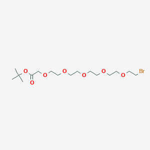 molecular formula C16H31BrO7 B12425115 Bromo-PEG5-CH2COOtBu 