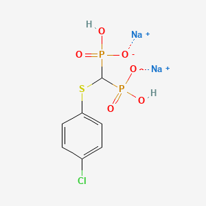 molecular formula C7H7ClNa2O6P2S B12425149 Tiludronate (disodium) 