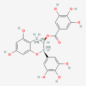 (-)-Epigallocatechin Gallate-13C3