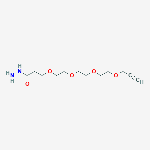 molecular formula C12H22N2O5 B12425244 Propargyl-PEG4-hydrazide 