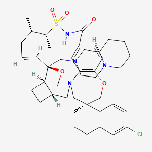 molecular formula C42H57ClN4O5S B12425291 Murizatoclax CAS No. 2245848-05-7