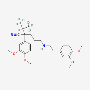 molecular formula C26H36N2O4 B12425295 Norverapamil-d7 