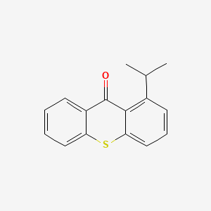 molecular formula C16H14OS B1242530 异丙基硫代黄酮 CAS No. 75081-21-9
