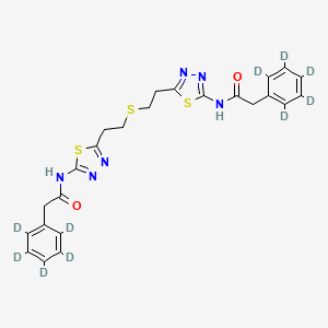 molecular formula C24H24N6O2S3 B12425301 BPTES-d10 