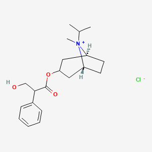 molecular formula C20H30ClNO3 B1242548 Ipratropium chloride 