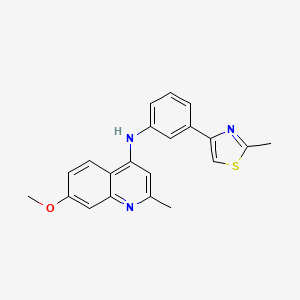 molecular formula C21H19N3OS B12425490 HIF-1alpha-IN-2 