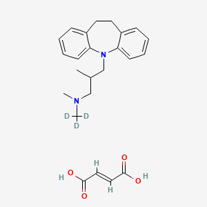 molecular formula C24H30N2O4 B12425513 Trimipramine-d3 (maleate) 