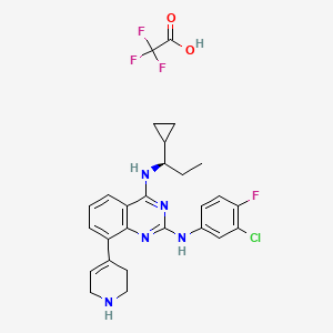 molecular formula C27H28ClF4N5O2 B12425530 RAS GTPase inhibitor 1 