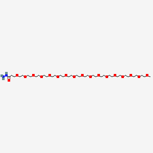 molecular formula C36H74N2O18 B12425548 m-PEG17-Hydrazide 