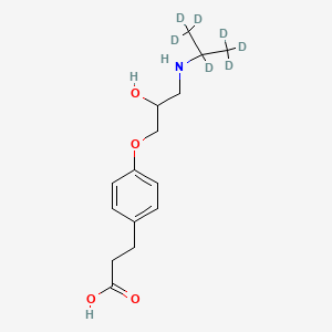 molecular formula C15H23NO4 B12425592 Esmolol Acid-d7 