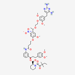 molecular formula C58H73N7O15 B12425632 Zapalog 