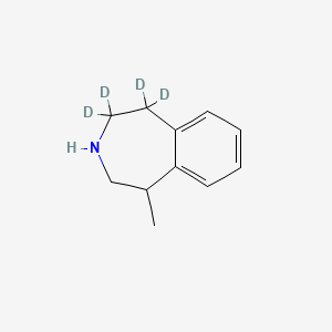 1-Methyl-2,3,4,5-tetrahydro-1H-3-benzazepine-d4