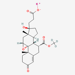 Eplerenone-methyl hydroxyacid-d3 (potassium)