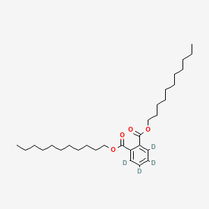 molecular formula C30H50O4 B12425712 Diundecyl phthalate-d4 