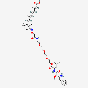 molecular formula C46H68N4O11 B12425714 PROTAC CRABP-II Degrader-3 