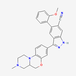 molecular formula C27H25N5O2 B12425726 Hpk1-IN-11 