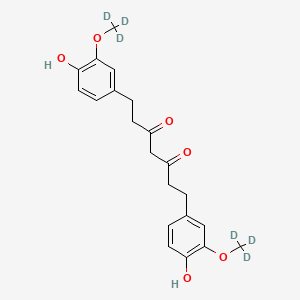 molecular formula C21H24O6 B12425775 Tetrahydro Curcumin-d6 