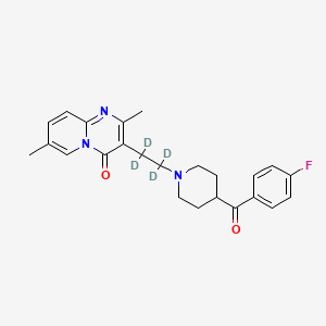 molecular formula C24H26FN3O2 B12425845 Metrenperone-d4 