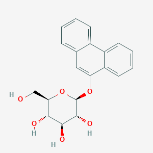 molecular formula C20H20O6 B1242589 9-phenanthryl beta-D-glucopyranoside 