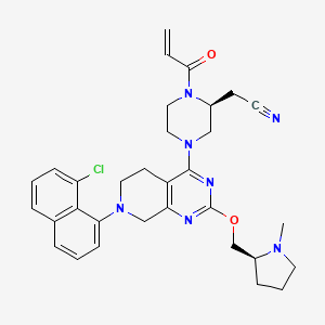 molecular formula C32H36ClN7O2 B12425897 KRas G12C inhibitor 3 