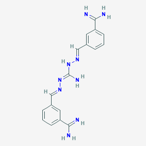 Carbonimidic dihydrazide, bis((3-(aminoiminomethyl)phenyl)methylene)-