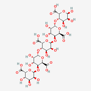 molecular formula C30H42O31 B12425936 L-Pentaguluronic acid 