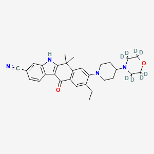 molecular formula C30H34N4O2 B12425960 Alectinib-d8 