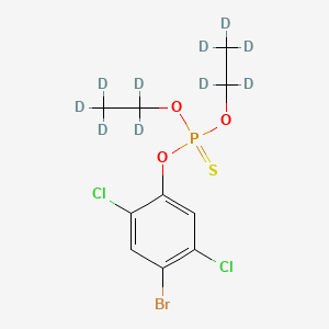 molecular formula C10H12BrCl2O3PS B12425980 Bromophos-ethyl-d10 