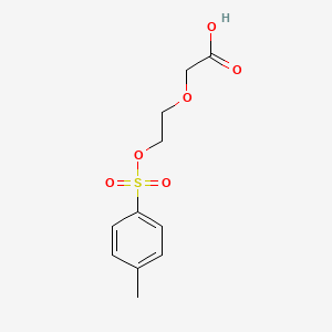 molecular formula C11H14O6S B12425987 Tos-PEG1-O-CH2COOH 