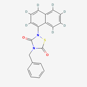 molecular formula C19H14N2O2S B12425994 Tideglusib-d7-1 