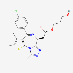 molecular formula C22H23ClN4O3S B12426079 Bromodomain IN-1 