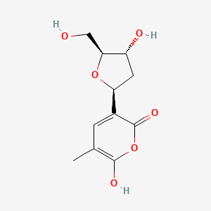 molecular formula C11H14O6 B12426092 Tetillapyrone 