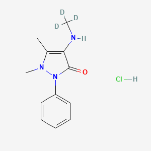 4-Methylamino antipyrine-d3 (hydrochloride)