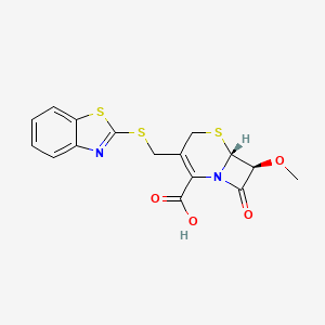 molecular formula C16H14N2O4S3 B12426136 trans-Cephalosporin 