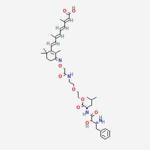 molecular formula C42H60N4O9 B12426162 PROTAC CRABP-II Degrader-1 