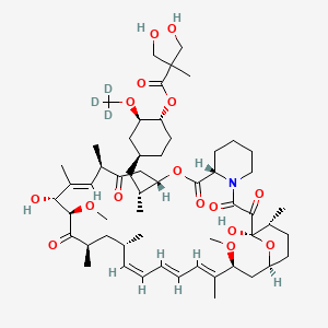 molecular formula C56H87NO16 B12426232 Temsirolimus-d3-1 