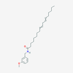 N-[(3-methoxyphenyl)methyl]octadeca-9,12-dienamide