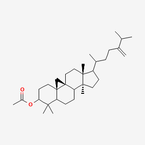 molecular formula C33H54O2 B12426278 24-Methylenecycloartanyl acetate 